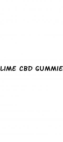 lime cbd gummies