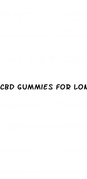 cbd gummies for longer sex