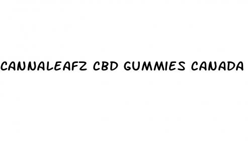 cannaleafz cbd gummies canada price