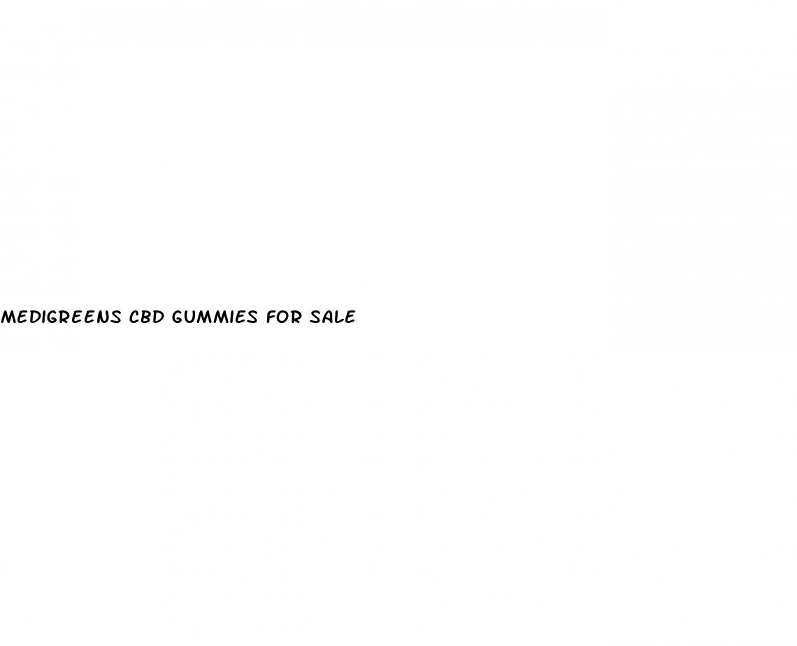 medigreens cbd gummies for sale