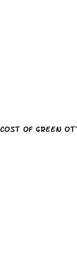 cost of green otter cbd gummies