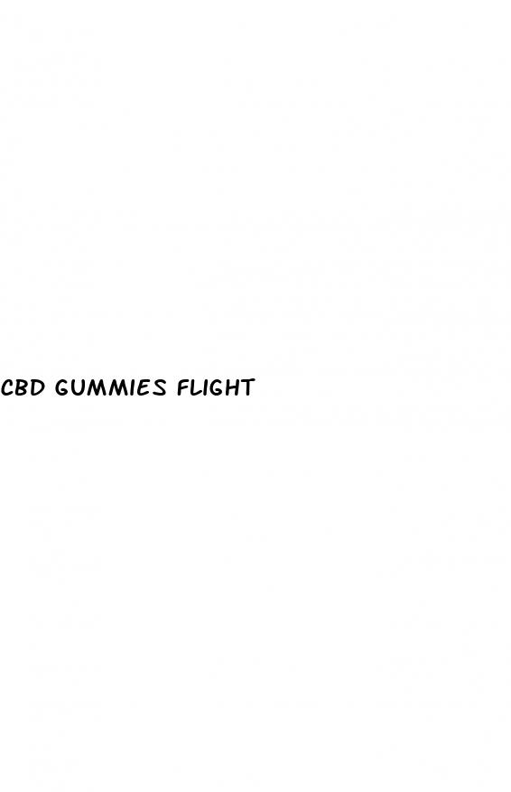 cbd gummies flight