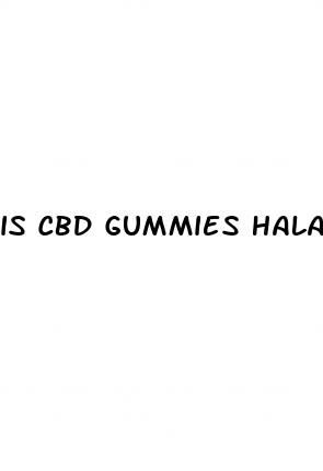 is cbd gummies halal