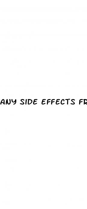 any side effects from cbd gummies