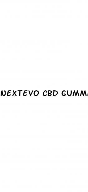 nextevo cbd gummies