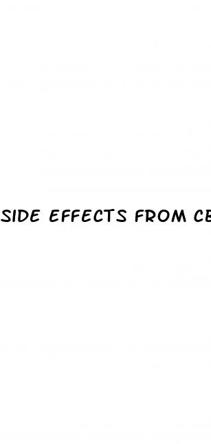 side effects from cbd gummies