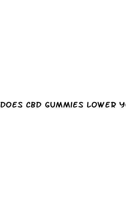 does cbd gummies lower your blood pressure