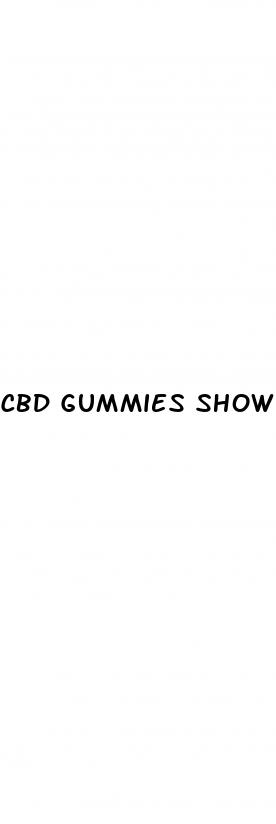 cbd gummies show up on drug test