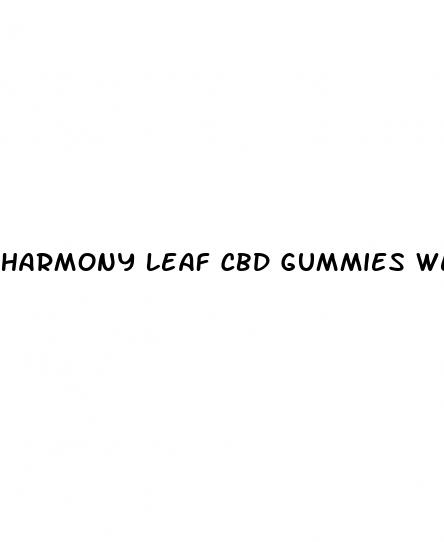 harmony leaf cbd gummies website