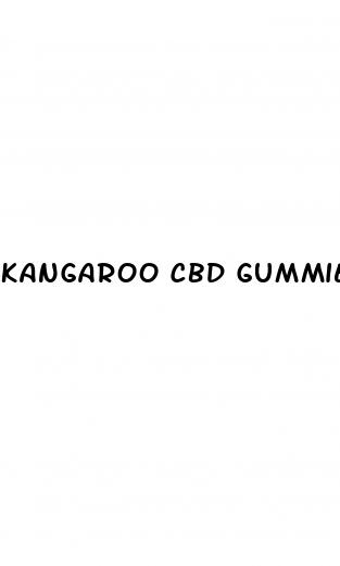 kangaroo cbd gummies 750mg