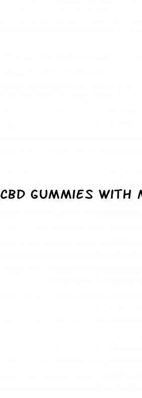 cbd gummies with melatonin side effects