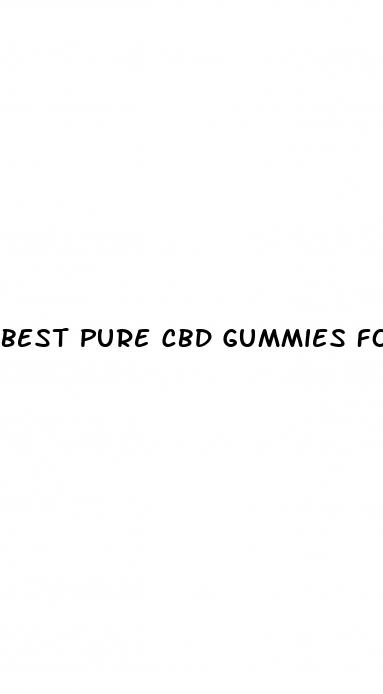 best pure cbd gummies for pain
