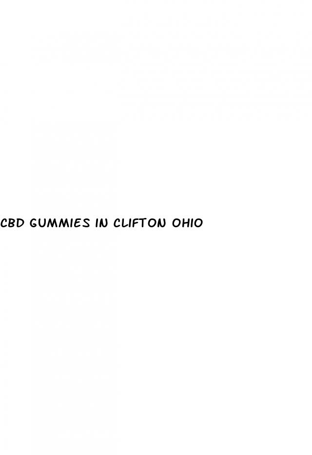 cbd gummies in clifton ohio