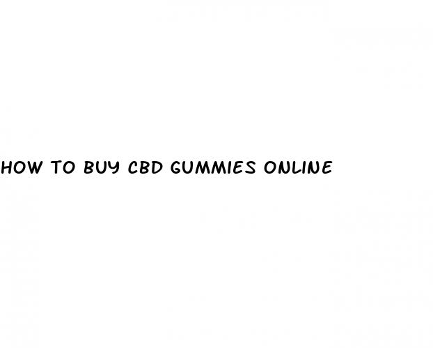 how to buy cbd gummies online