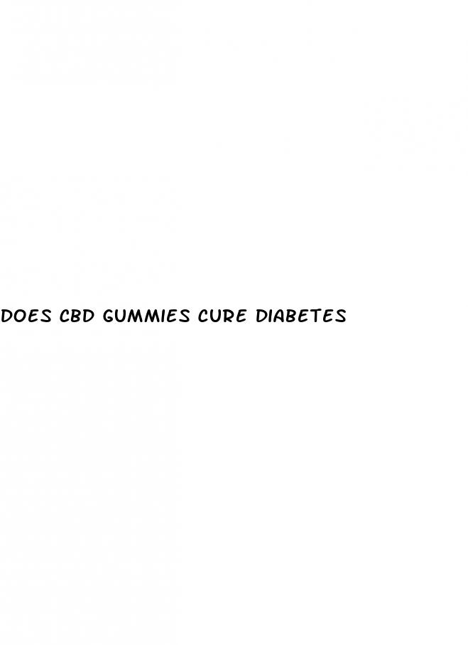 does cbd gummies cure diabetes
