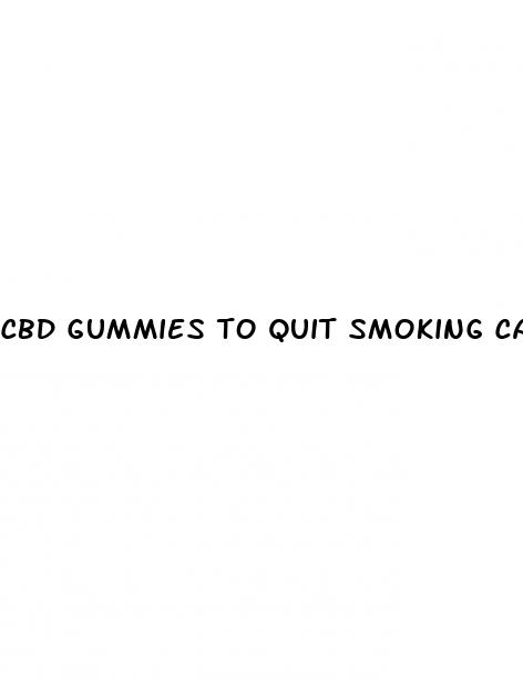 cbd gummies to quit smoking canada shark tank
