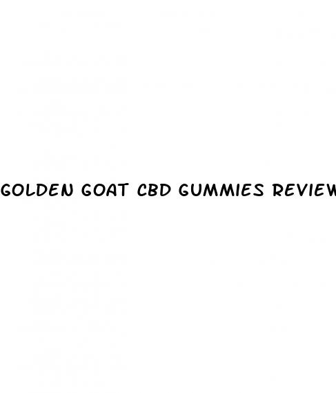 golden goat cbd gummies reviews