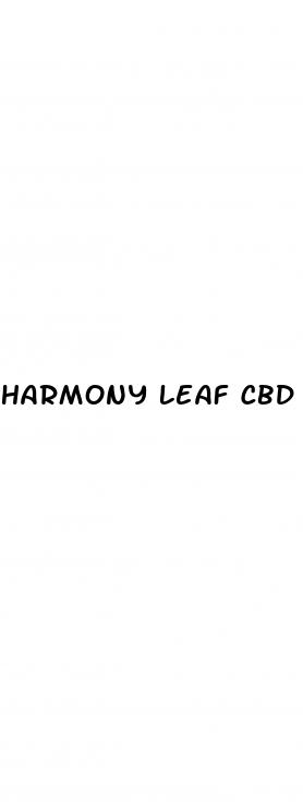 harmony leaf cbd gummies enlargement