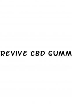 revive cbd gummies