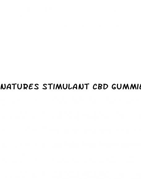 natures stimulant cbd gummies for sex