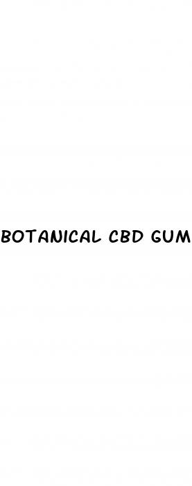 botanical cbd gummies