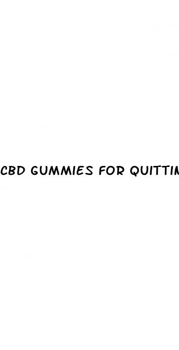 cbd gummies for quitting smoking shark tank