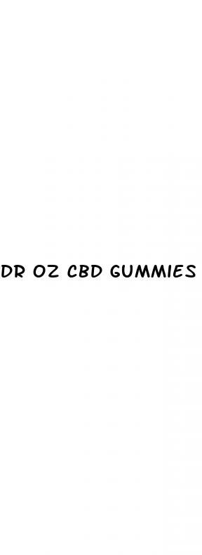 dr oz cbd gummies for diabetics