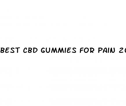 best cbd gummies for pain 2024 amazon