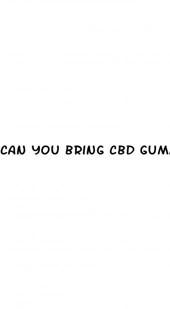 can you bring cbd gummies on a cruise