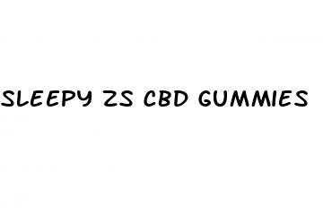 sleepy zs cbd gummies