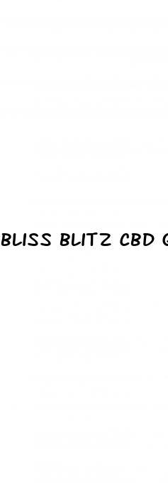 bliss blitz cbd gummies reviews