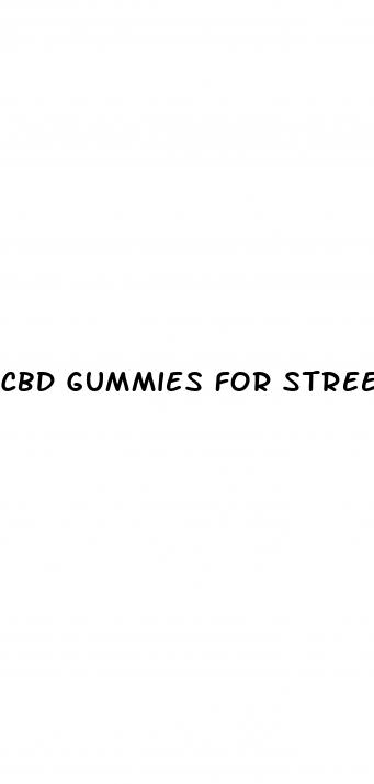 cbd gummies for strees
