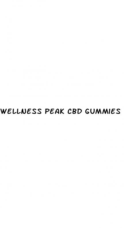 wellness peak cbd gummies amazon