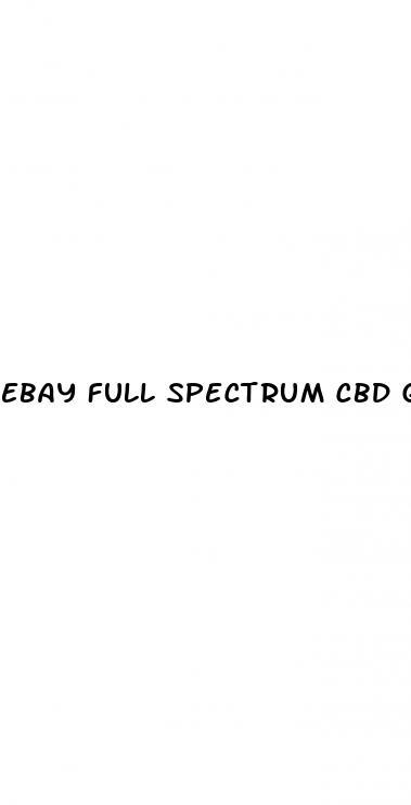 ebay full spectrum cbd gummies hemp bombs