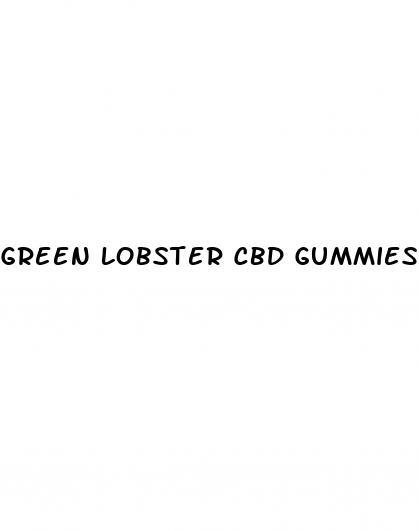 green lobster cbd gummies tinnitus