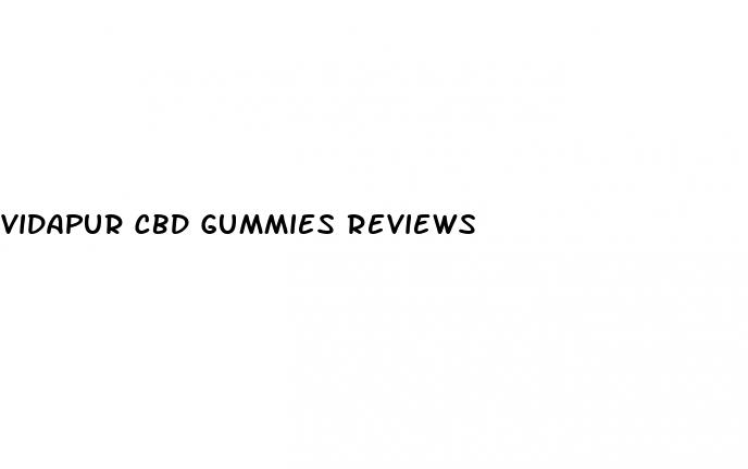 vidapur cbd gummies reviews