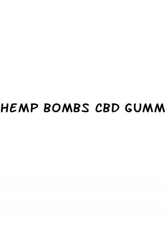 hemp bombs cbd gummies 75 mg beginners