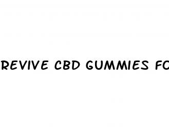 revive cbd gummies for diabetes