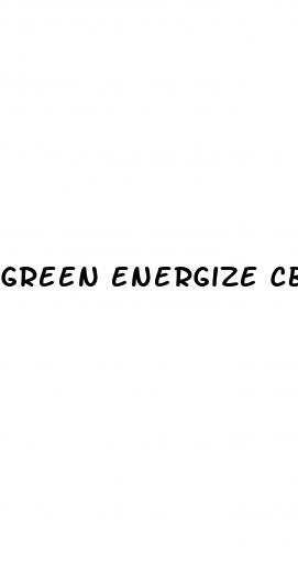 green energize cbd gummies
