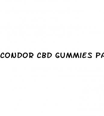 condor cbd gummies para que sirve