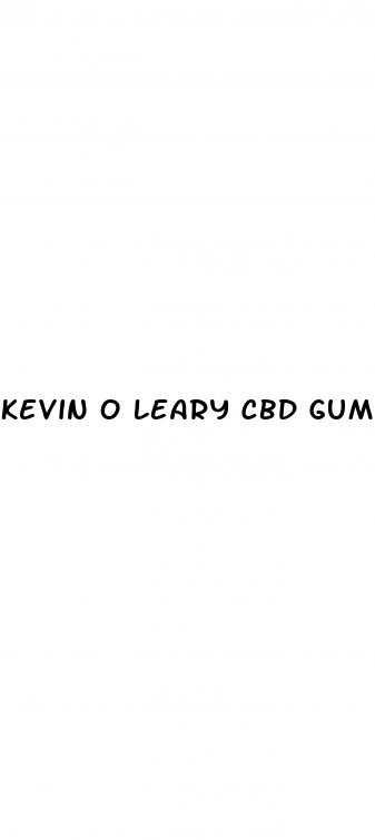 kevin o leary cbd gummies