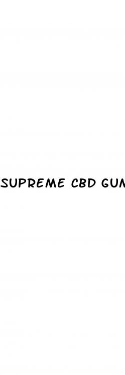 supreme cbd gummies price