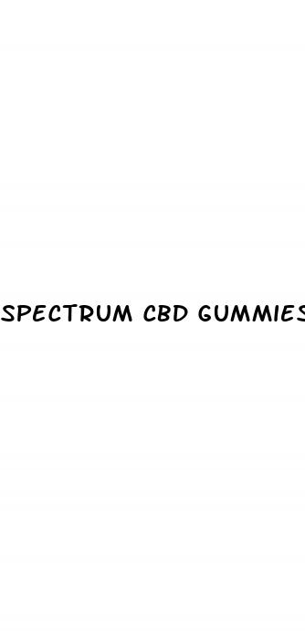 spectrum cbd gummies reviews for ed