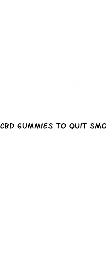 cbd gummies to quit smoking near me