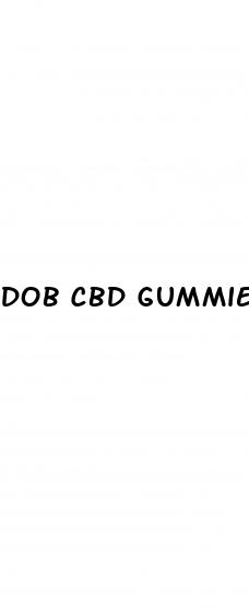 dob cbd gummies