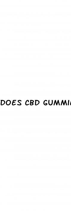 does cbd gummies give you energy