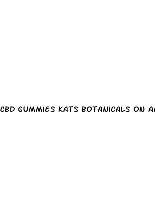cbd gummies kats botanicals on amaz