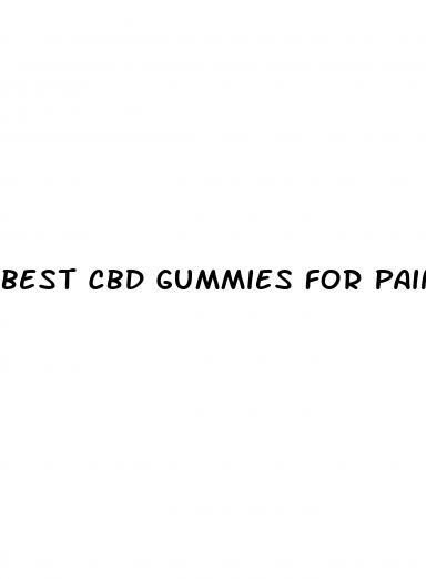 best cbd gummies for pain and depression