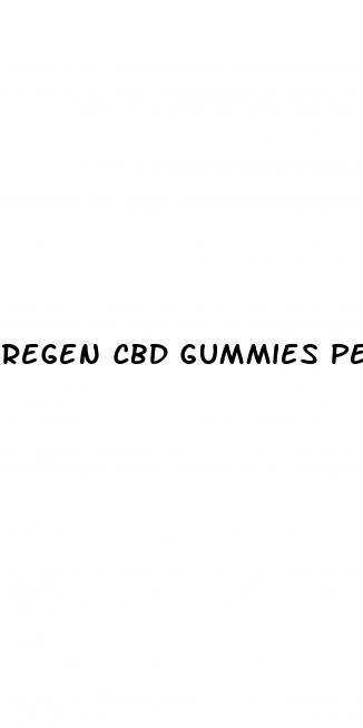 regen cbd gummies penis enlargement