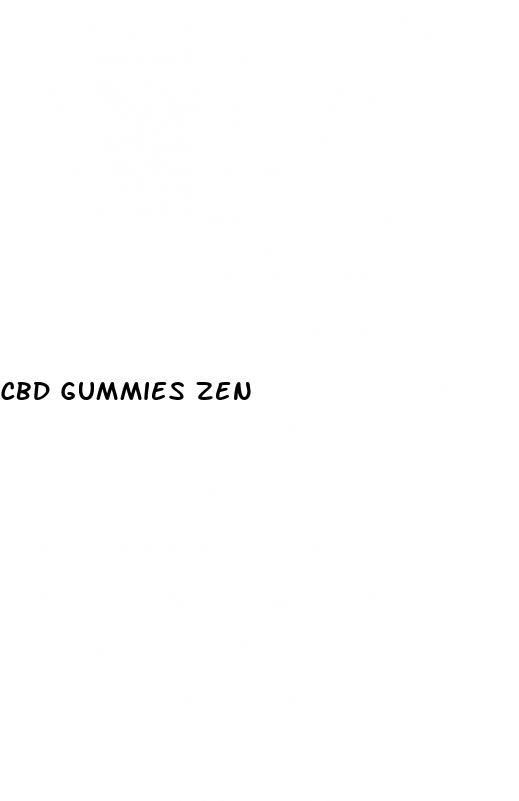 cbd gummies zen